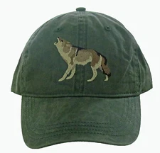 Coyote Embroidered Cotton Cap NEW 