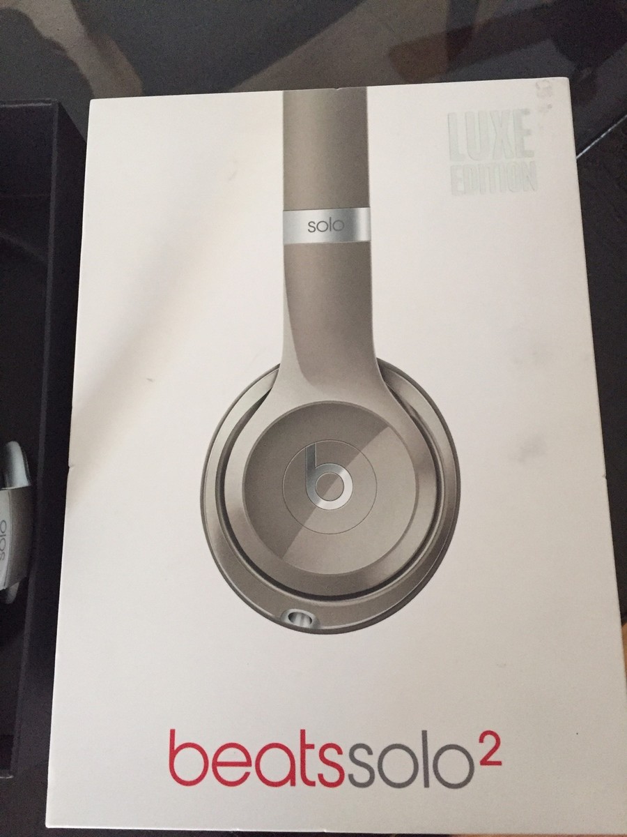 Beats Solo2 On-Ear Headphones, Luxe Edition - Wired retail 239.00