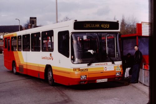 Original Bus Slide Leeds City Link 8629 Circulaire K629 HUG Ref 2475 - Photo 1 sur 1