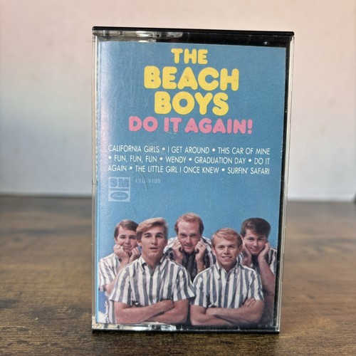 The Beach Boys "Do it Again!" Cassette Tape California Girls Surfin Safari Fun - Picture 2 of 8