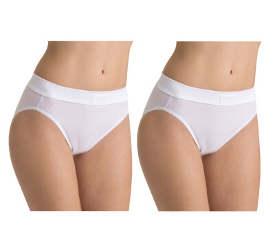 sloggi 2 x Slip Double Comfort Tai Größe 36 weiß Slips Unterhosen Unterwäsche
