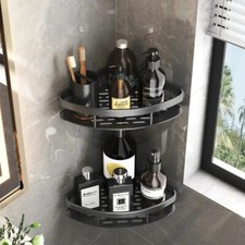 Bathroom Shelf Aluminum Alloy Shampoo Rack Makeup Storage Organizer Shower Shelf