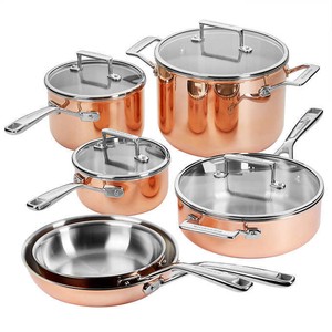 Kitchenaid Intente Capas De Cobre De Acero Inoxidable Utensilios