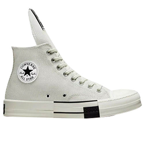 Converse Rick Owens x DRKSHDW DRKSTAR Chuck 70 High Egret for Sale