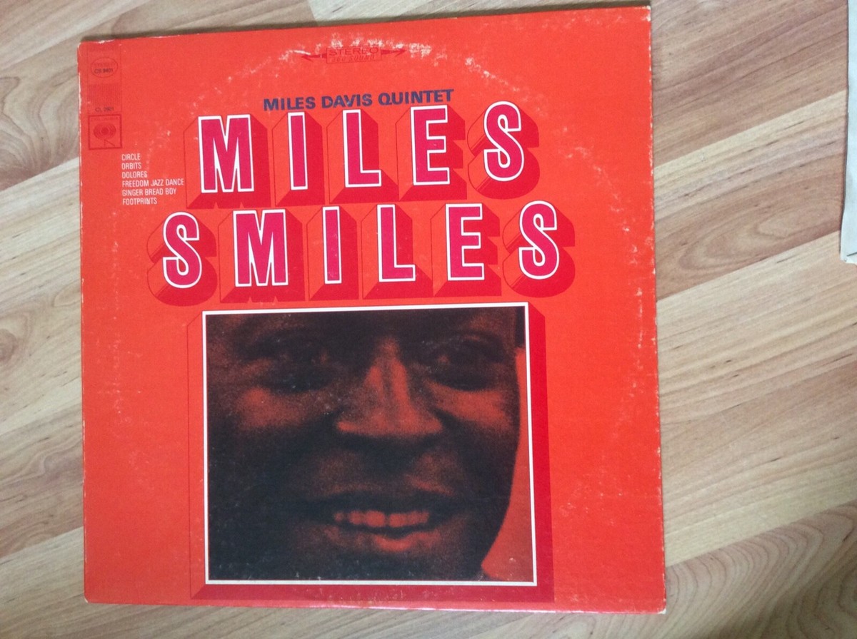 RARE ORIG LP MILES DAVIS 1966 PRESSING MILES SMILES. CS 9401