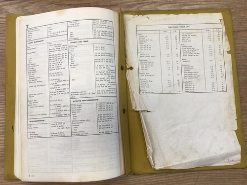 MAZDA RX-2 CAPELLA ROTARY WORKSHOP MANUAL BOOK YELLOW COVER ORIGINAL GENUINE - Picture 18 of 18