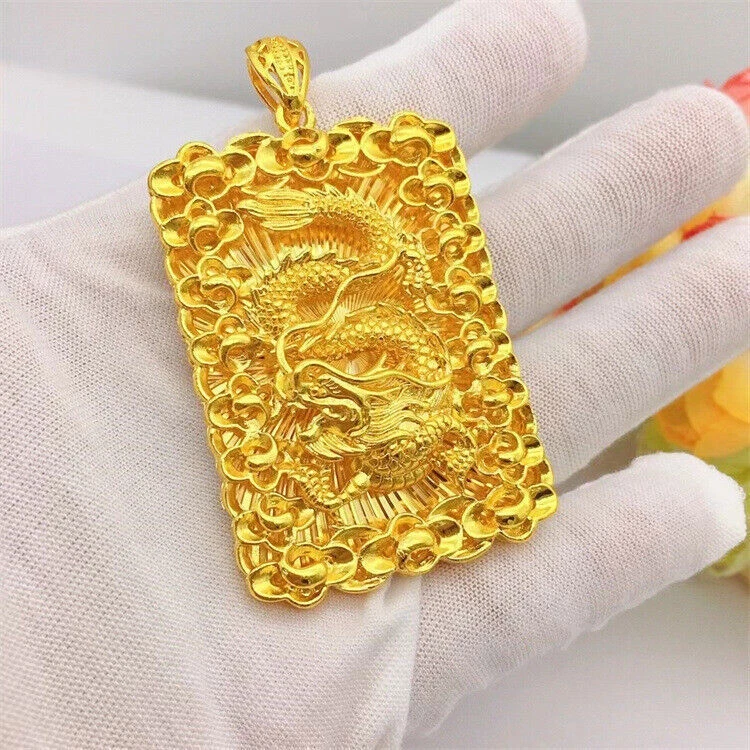 Gold plated hotsell pendant mens