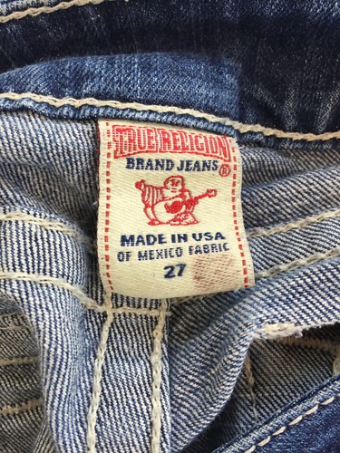 True Religion Womens Jeans Size 27 World Tour Becky Med Wash Bootcut - Picture 5 of 5