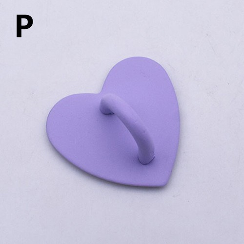Stick On Phone Case Holder Heart Shaped Hanger Hook For Smartphone Tablet Stand - Photo 18 sur 38
