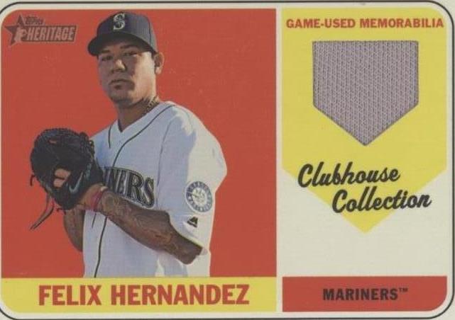 2018 Topps Heritage - Félix Hernández #CCR-FH - 1 of 1