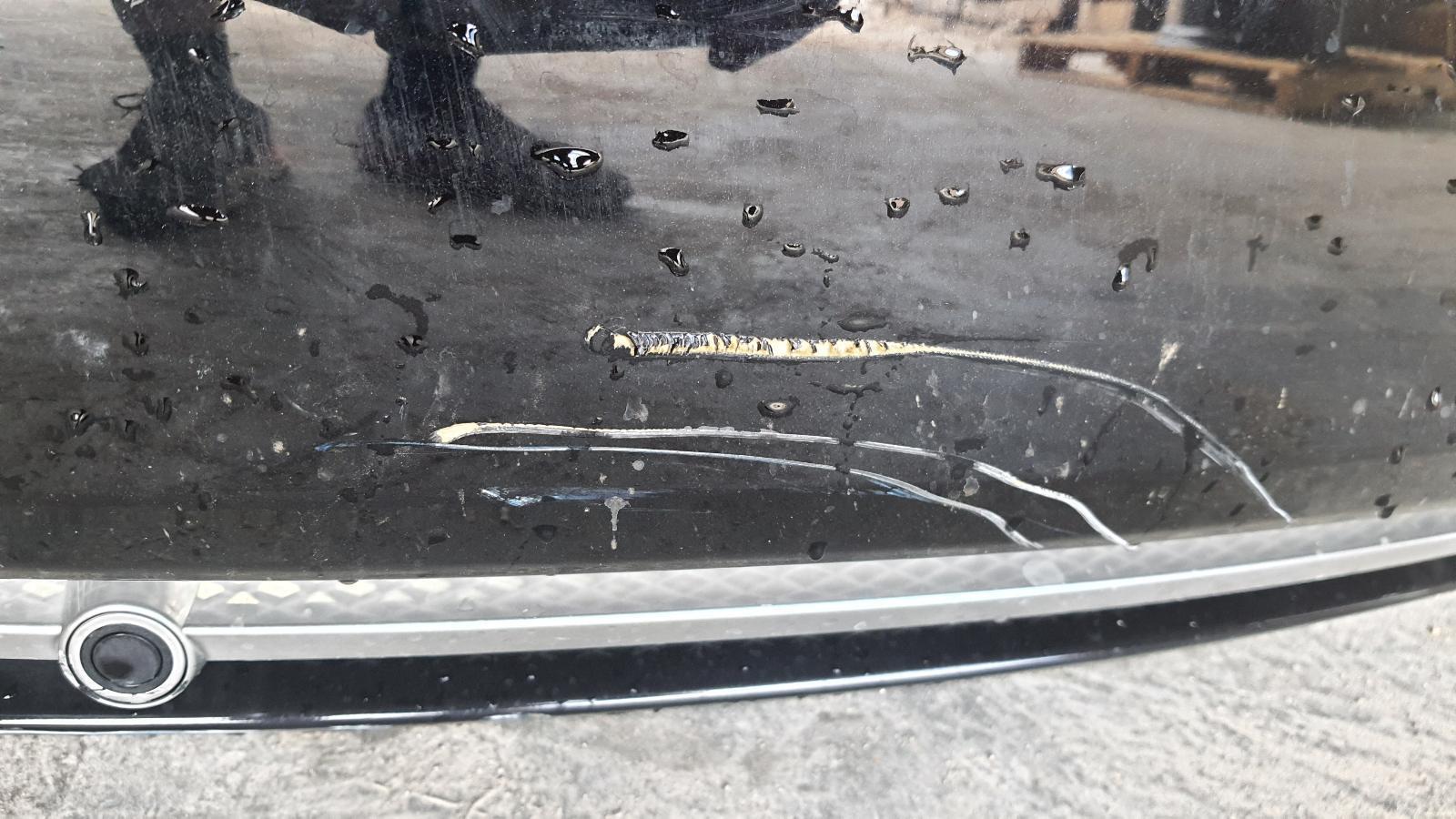 2005-2012 ASTON MARTIN DB9 Rear Bumper; BLACK 07 08 09 10 11 12
