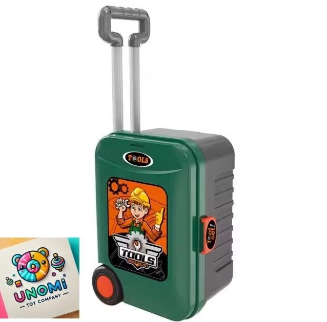 Juego de herramientas de lujo 3 en 1 para niños con maleta | Juego de banco de trabajo portátil con herramienta Foto 4 de 4