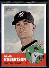 2012 Topps Heritage  David Robertson #42 New York Yankees