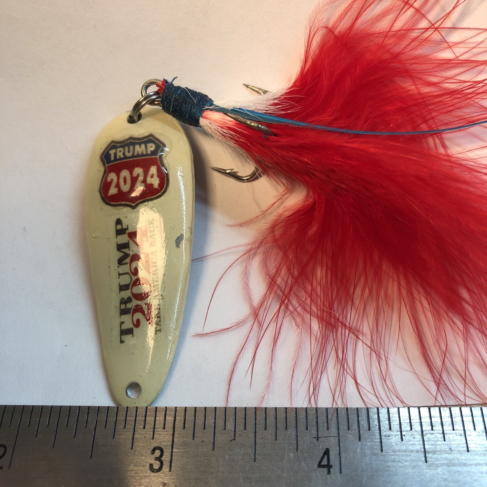 Vintage Donald Trump Fishing Lure Spoon eBay
