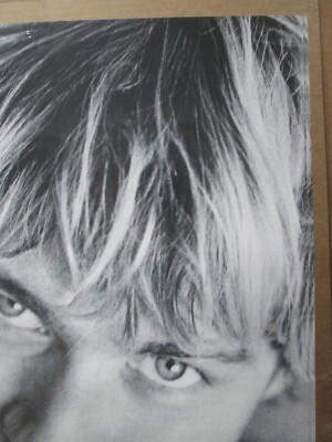 Kurt Cobain 1998 Vintage poster Nirvana the end of music 14652 | eBay