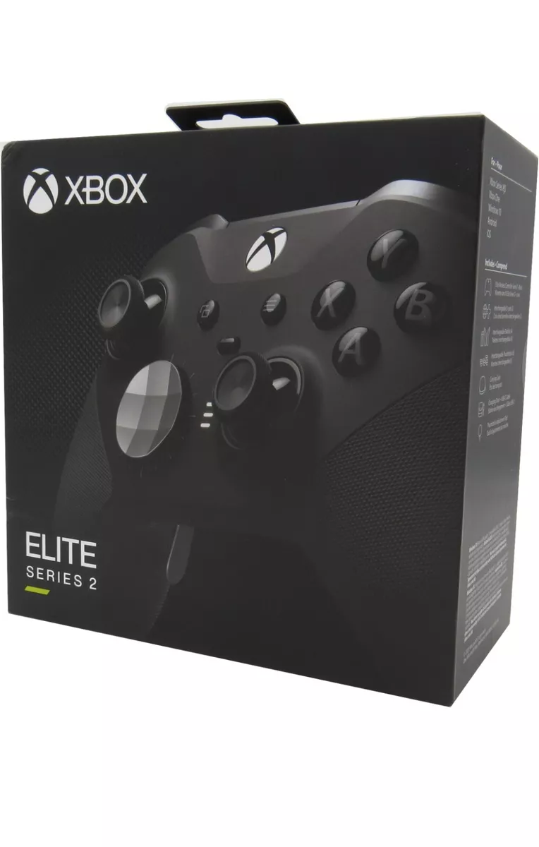 Microsoft Xbox Elite Series 2 Wireless Controller Black for Xbox Series X &  S 889842196344