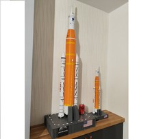 Nasa SLS Artemis 1 Fully Assembled Rocket Mod...