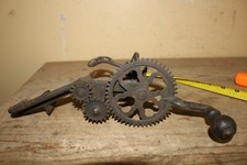 Antique 1898 Goodell Turntable 98 Hand Cranked Cast Iron Apple Peeler #11