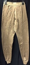 New Made in USA Polypropylene Cold Weather Thermal Drawers | Brown | Small | NIB