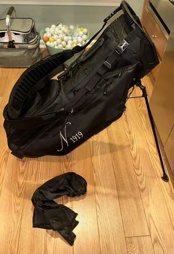Callaway 2023 Golf Fairway+ Stand Golf Bag Black W/ Rain Cover & 4-Way Divider - Picture 3 of 18