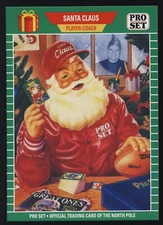 2022 Leaf '89 NFL Pro Set FB Retro Reprint Design 1989-02 Santa Claus Brian Gray