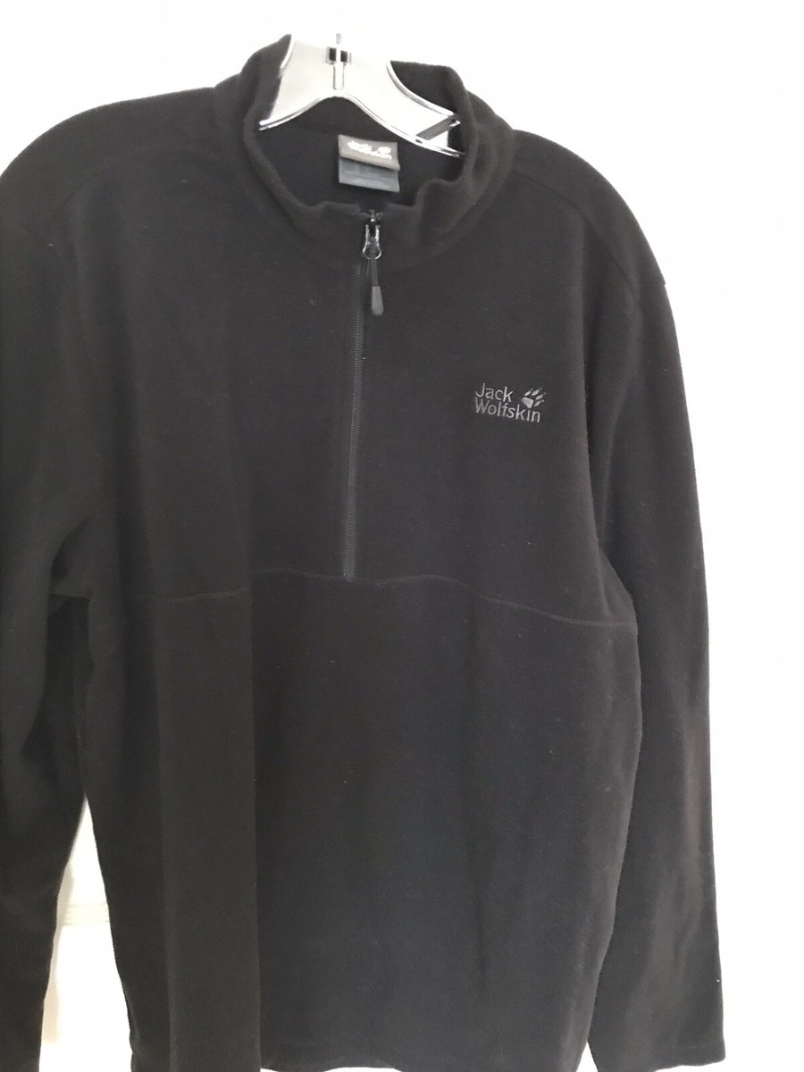 Men's Jack Wolfskin fleece 1/4 zip pulllover sweatshirt Shirt