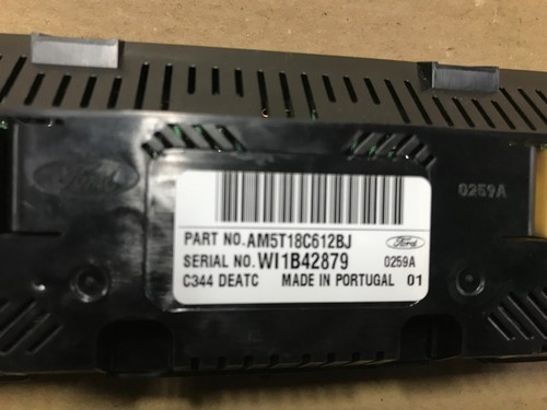 PANNELLO DI CONTROLLO RISCALDATORE C MAX CON CLIMA DUAL ZONE AM5T-18C612-ANNO 2010 2011-2015 - Foto 9 di 12