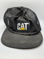 Vtg USA MADE CAT Diesel Equipment Patch Trucker Hat Snapback Cap Vintage Tonkin