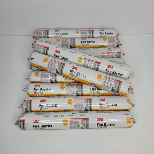 3M Fire Barrier Sealant IC 15WB+ Intumescent Lot of 10 20oz Sausages