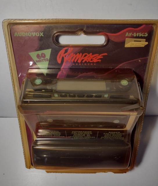 VINTAGE OEM AM/FM STEREO CASSETTE CAR RADIO, FMS AUDIO, MCA001U1-A