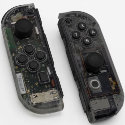 Left Right Housing For Nintendo Switch Joy-con Shell Set Clear
