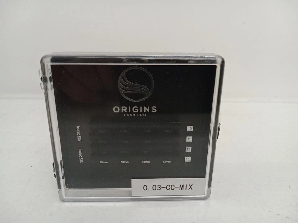 🔥🔥Pack de 10 - Kit de pestañas individuales Origins Lash Pro Iconic Silk 10-13 mm negro✳️✳️ Foto 3 de 4