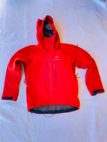 Vintage rare arcteryx alpha sv goretex xcr orange shell