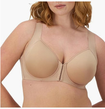 Bali Women's One Smooth U Posture Boost W/Eversmooth Back Underwire Bra 40D 1989