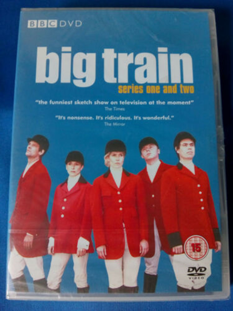 BIG TRAIN - Series 1 and 2 DVD Comedy (2004) Simon Pegg