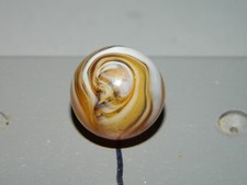 Christensen Light Tan Slag Marble approx 5/8" N4