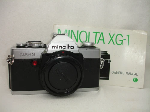 MINOLTA XG-1 35mm SLR Film Camera Body XG1 sn7217815