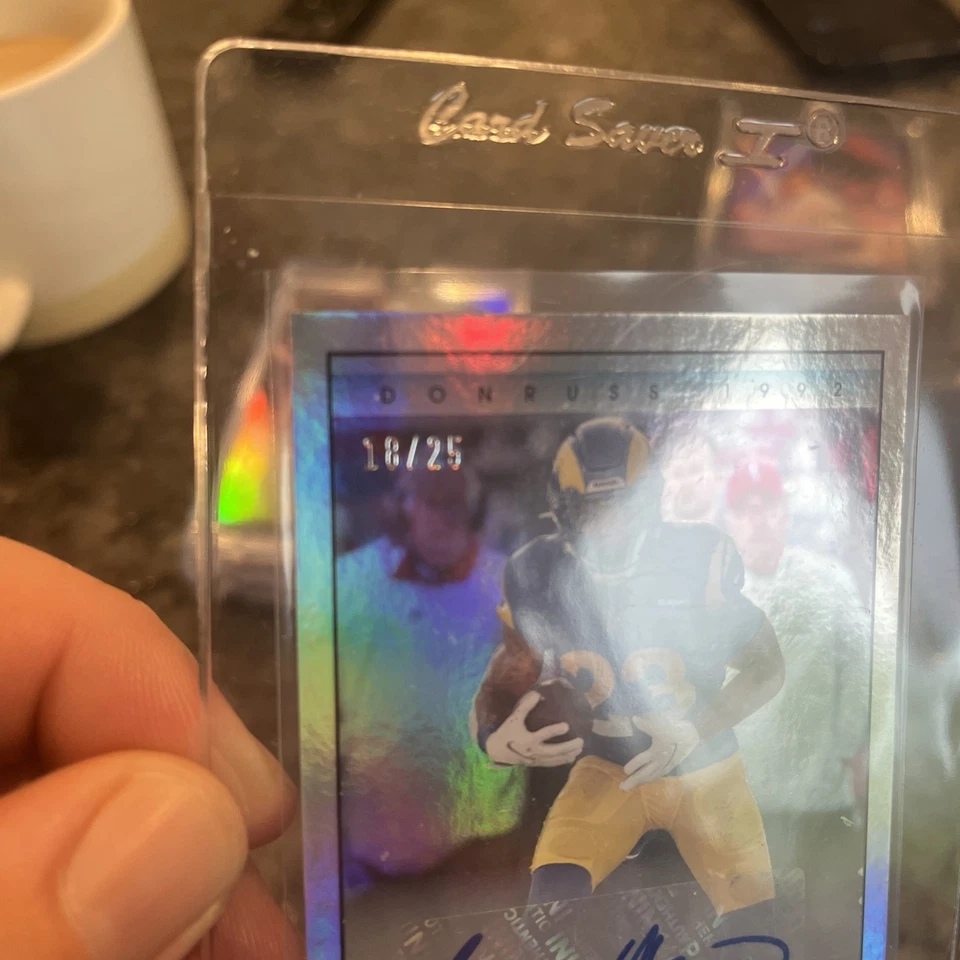 18/25 💥💥  Cam Akers Rams 2022 Donruss SSP NFL Retro 1992 Auto Redemption  - Image 2 of 4