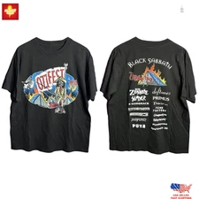 Ozzfest 1999 T-Shirt Ozzy Osbourne Black Band Tee Size S-5XL Reprint Rock Gift