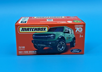 Matchbox Power Grabs 2023 - 2021 Ford Bronco - 100/100 - MB1247 HLF25