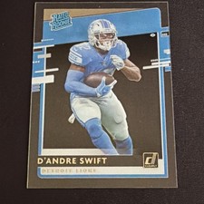 Panini 2020 Chronicles D'Andre Swift Clearly Donruss Rated Rookie #RR-DS