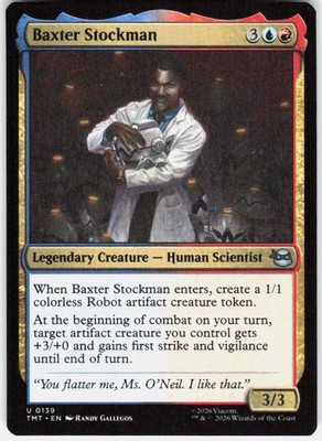Baxter Stockman 139 Teenage Mutant Ninja Turtles Magic the Gathering