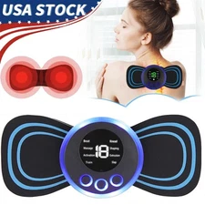 Portable USB Electric Neck Back Massager Cervical Massage Patch Stimulator