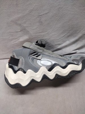 Adidas Exhibit B Mid Basketball Shoes Gray/Black/White Women's Size 9.5 NIB