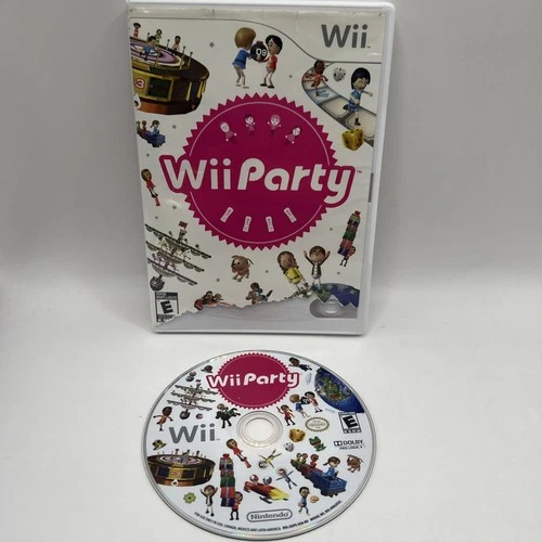 Nintendo Wii Party Freshly Resurfaced Tested Working SEE DESCRIPTION