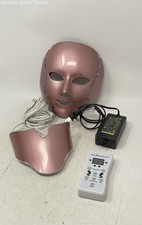 Colorful LED Beauty Mask Facial Whitening Instrument W/ Accessories Not Tested