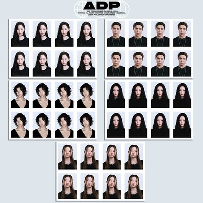 Kpop ADP ALLDAY PROJECT School ID PHOTO Uniform ID Photo Card EXO
