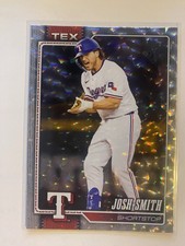 2026 Topps Series 1 Josh Smith #169 Silver Crackle Foil Board Angels