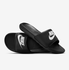 Nike Victori One Black White Men's Slide Size 7