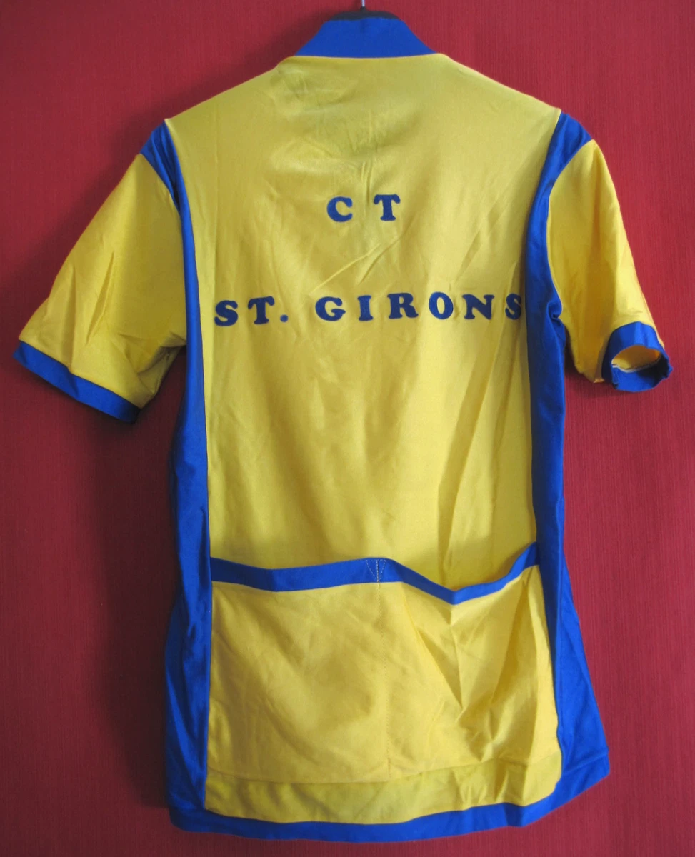 Maillot De Cycliste Vintage – La Belle Epoque Tarbes – Le Roc, Taille M
